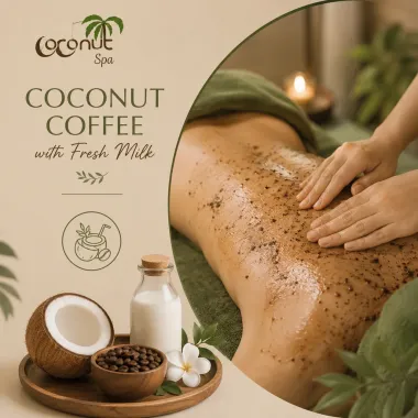 Coconut Coffee with Fresh Milk (Cà phê dừa, sữa tươi)